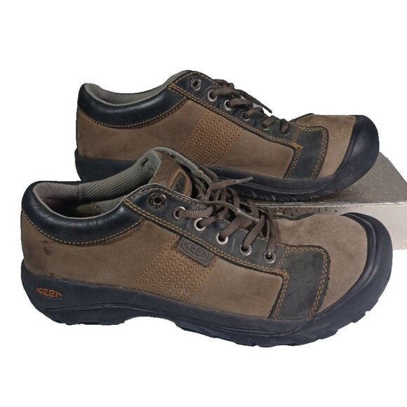 Keen Men's Austin Low Height Leather Oxford Sz 11 Outdoors Hiking - Picture 4 of 12